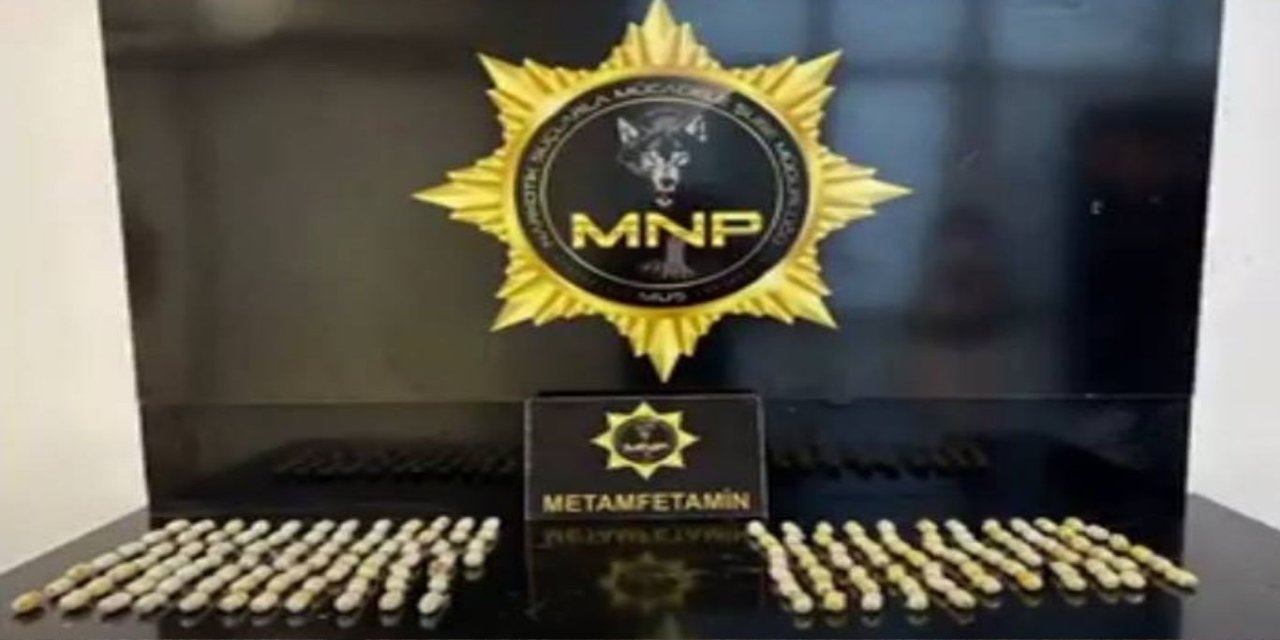 Muş'ta 1 kilo 146 gram metamfetamin ele geçirildi: 3 tutuklama