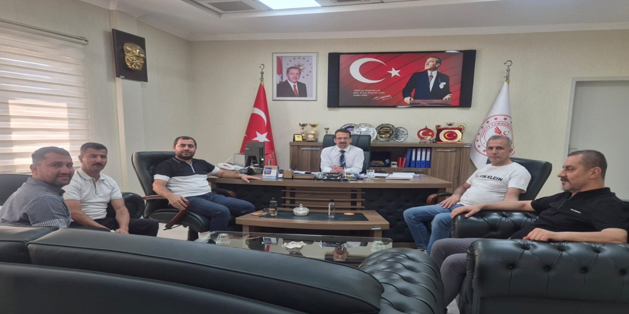 Cizre Devlet Hastanesi Başhekimi Sapan basın mensuplarıyla bir araya geldi