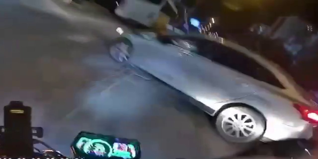Malatya'da motosiklet ile otomobil çarpıştı: 1 yaralı
