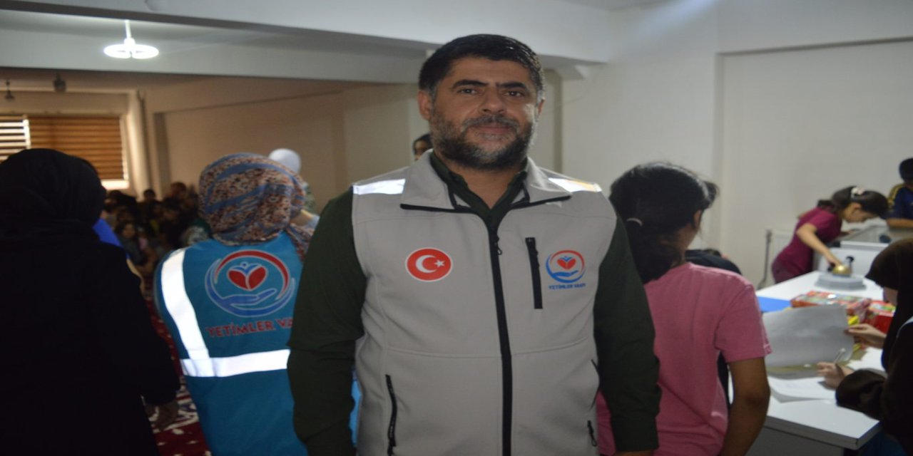 Siirt’te 120 yetim çocuğun eğitim sevincine hayırsever desteği