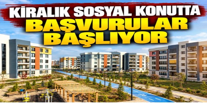 Bakan Kurum, kiralık sosyal konutların örnek dairelerini paylaştı
