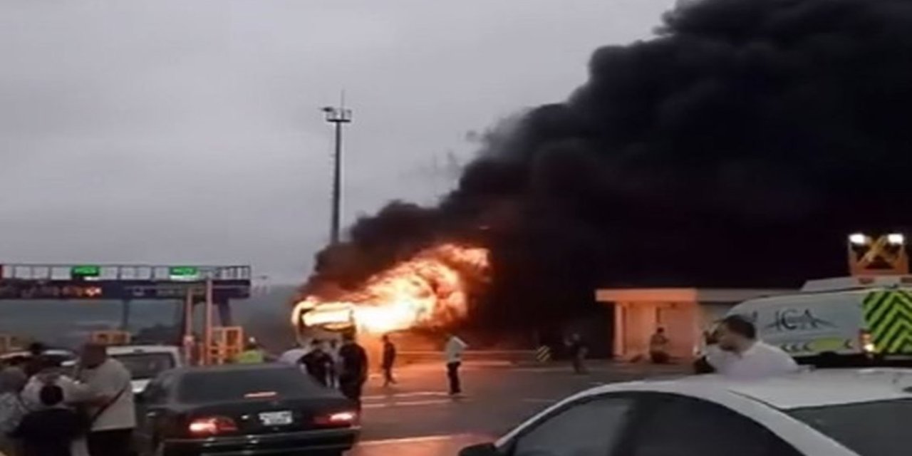 Diyarbakır-İstanbul seferini yapan otobüste yangın: 2 ölü, 8 yaralı