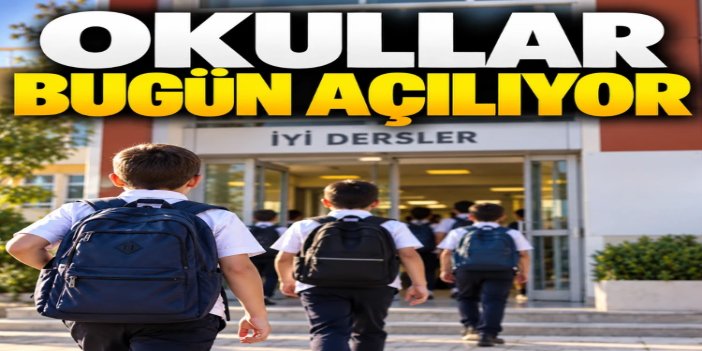 Ders zili bugün yeniden çalıyor