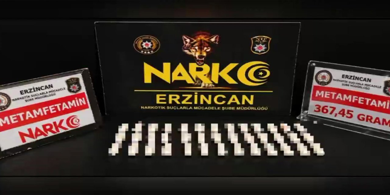 Erzincan'da midesinde uyuşturucu taşıyan şüpheli tutuklandı