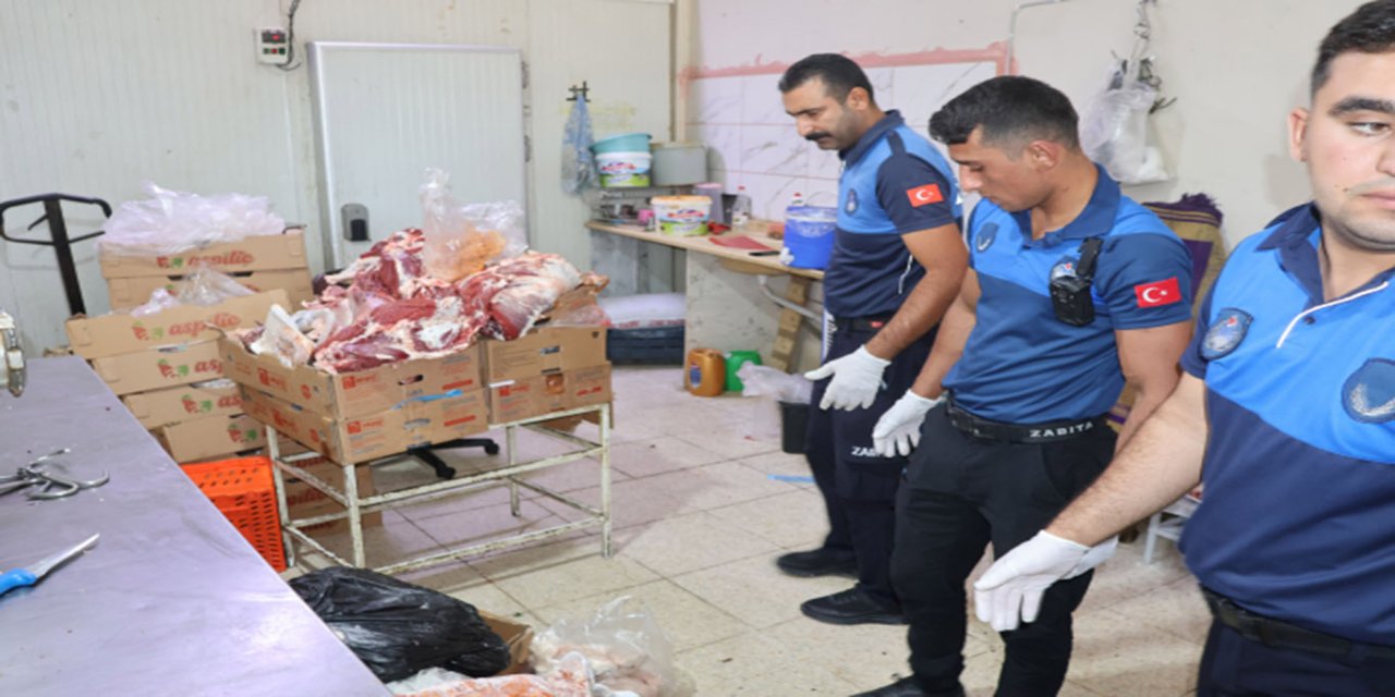 Şanlıurfa'da gıda denetimi: 315 kilo sağlıksız ete el konuldu