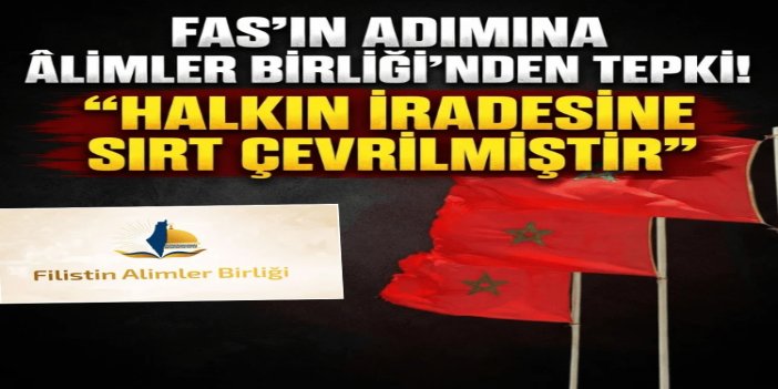 Filistin Alimler Birliği’nden Fas’ın işgal rejimiyle temsil düzeyini yükseltmesine tepki
