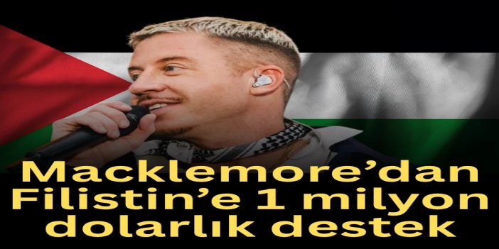 Macklemore’dan Filistin’e 1 Milyon Dolarlık Destek