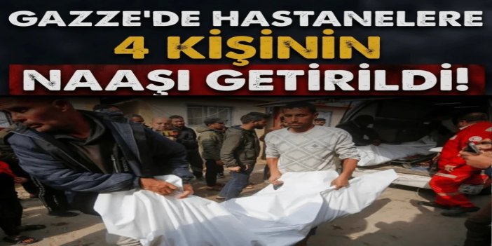 Siyonistler ateşkese rağmen Gazze'ye saldırılarını sürdürüyor: Hastanelere 4 şehidin naaşı getirildi