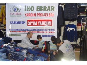 IHO-EBRAR'dan yetimlere giyim yardımı