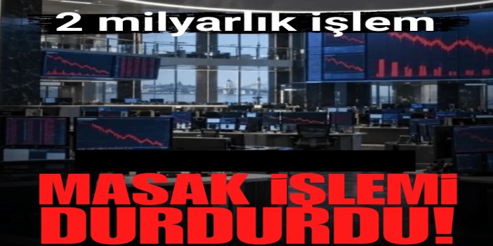 2 milyar liralık işleme MASAK engeli