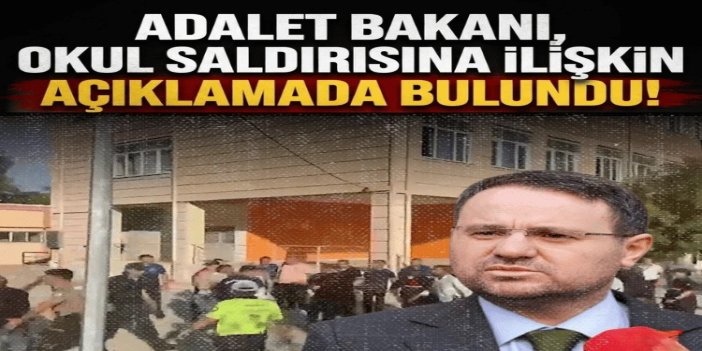 Bakan Gürlek: 2’si ağır 11 öğrencinin yaralandığı okul saldırısıyla ilgili 4 kişi gözaltında