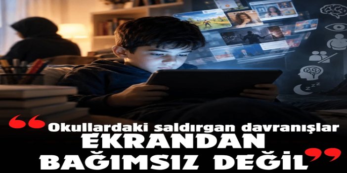 Psikolog Eşiyok: Okullardaki saldırgan davranışlar ekrandan bağımsız değil