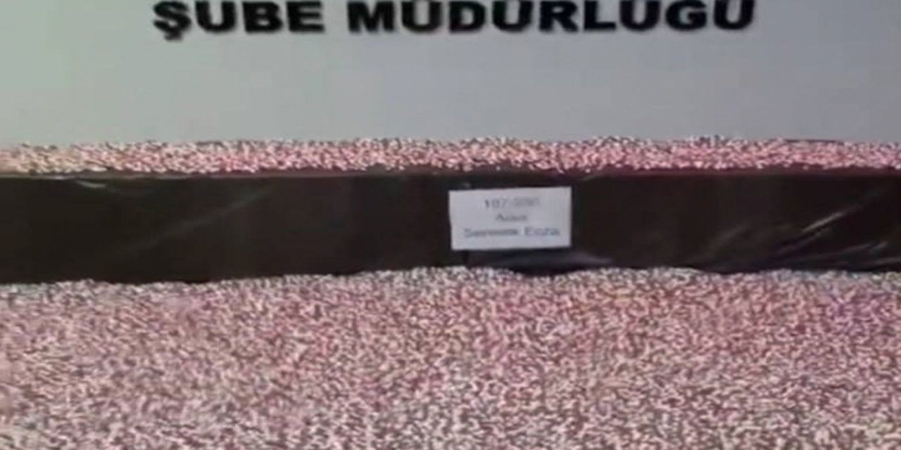 Kırıkkale'de 107 bin sentetik uyuşturucu hap ele geçirildi