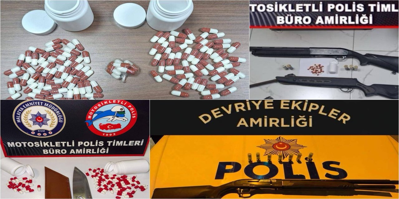 Malatya'da aranan 39 şahıs yakalandı