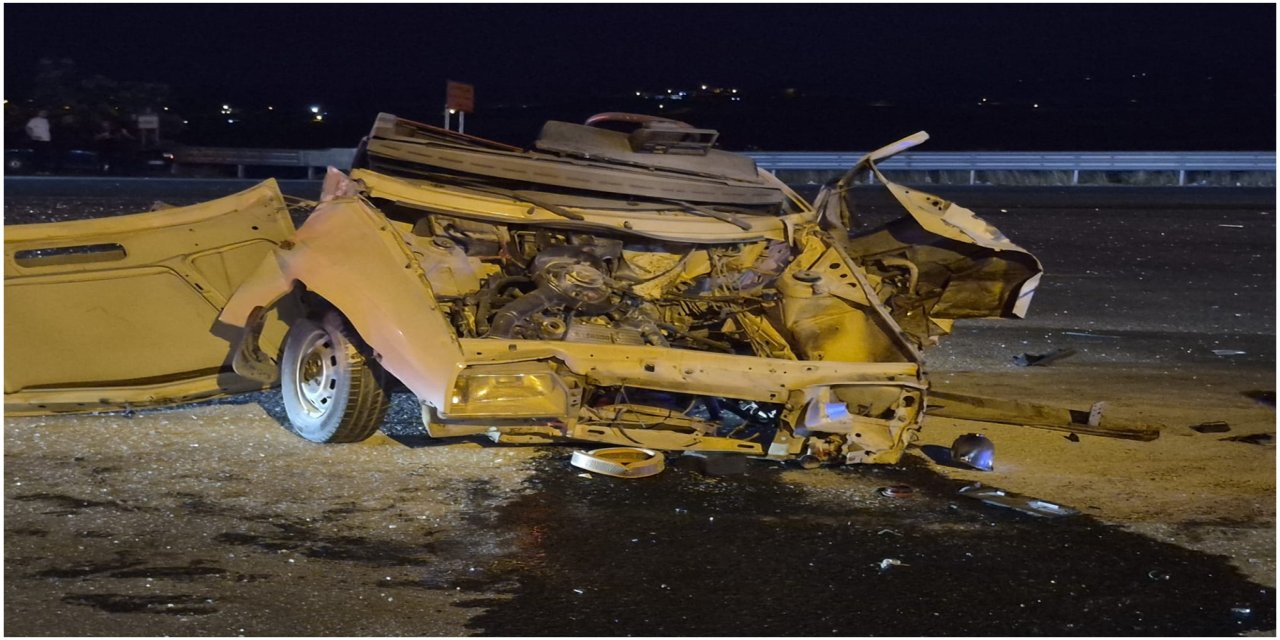 Malatya'da feci kaza: Bir ölü 4 yaralı