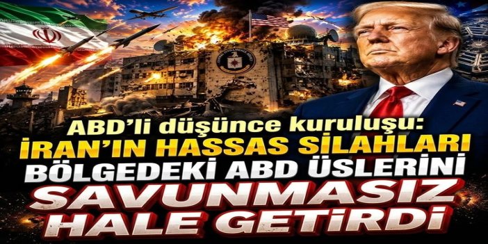 ABD'li düşünce kuruluşu: İran'ın hassas silahları bölgedeki ABD üslerini savunmasız hale getirdi