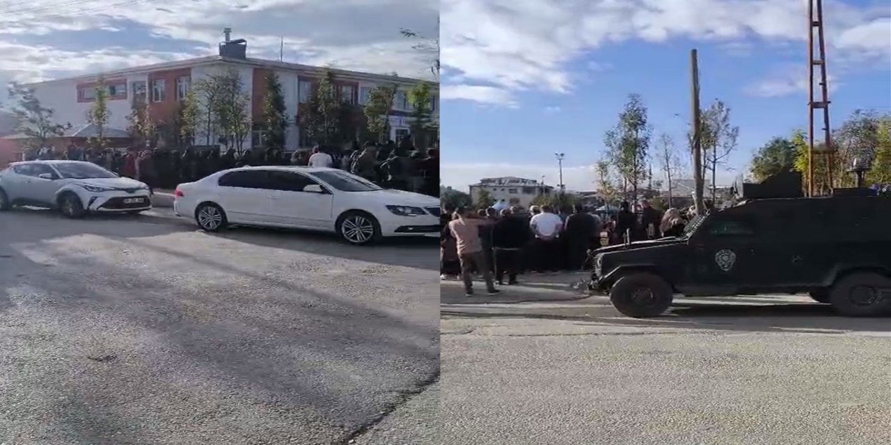 Van'da okulda silah ihbarı: Ekipler olay yerine sevk edildi