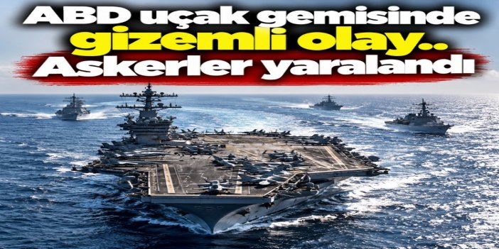 ABD savaş gemisinde fiyasko: 2 pilot fırlatma koltuğunu kullandı