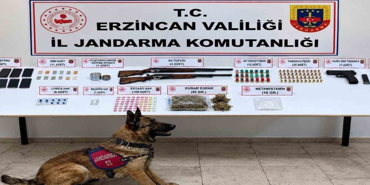 Erzincan merkezli uyuşturucu operasyonu: 10 gözaltı
