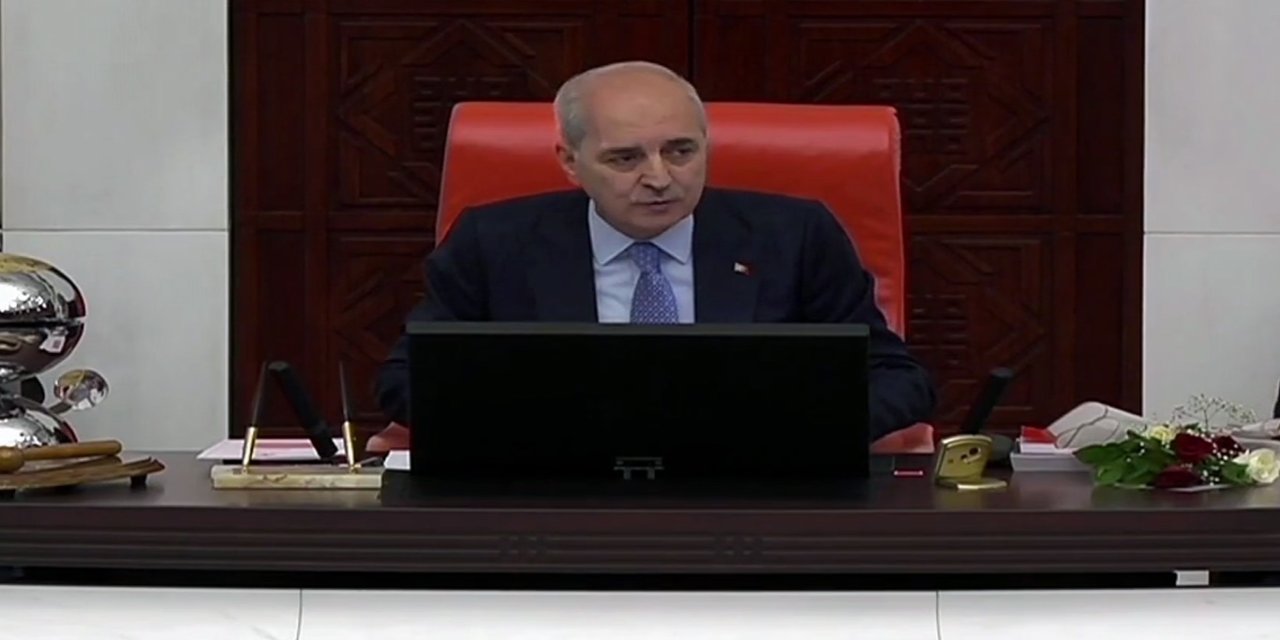 TBMM Başkanı Kurtulmuş: Filistin özgür olana kadar bu davayı takip etmekten vazgeçmeyeceğiz