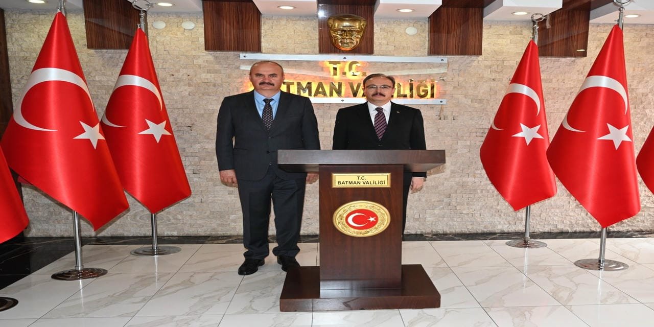 Siirt Valisi Kızılkaya'dan Valisi Canalp’e ziyaret