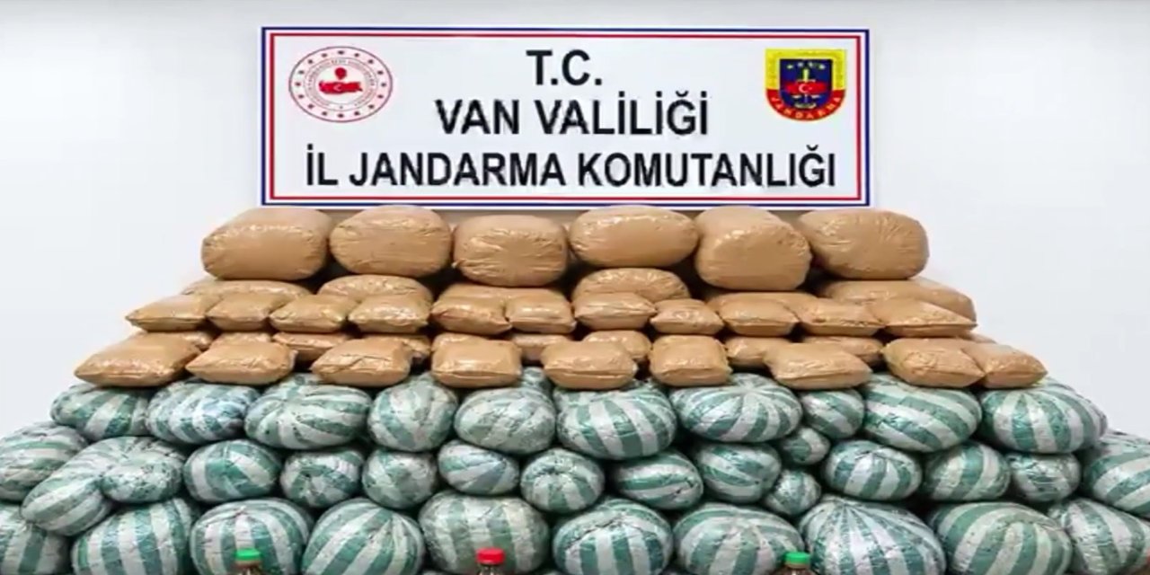 Van’da uyuşturucu operasyonu: 517 kilogram uyuşturucu ele geçirildi
