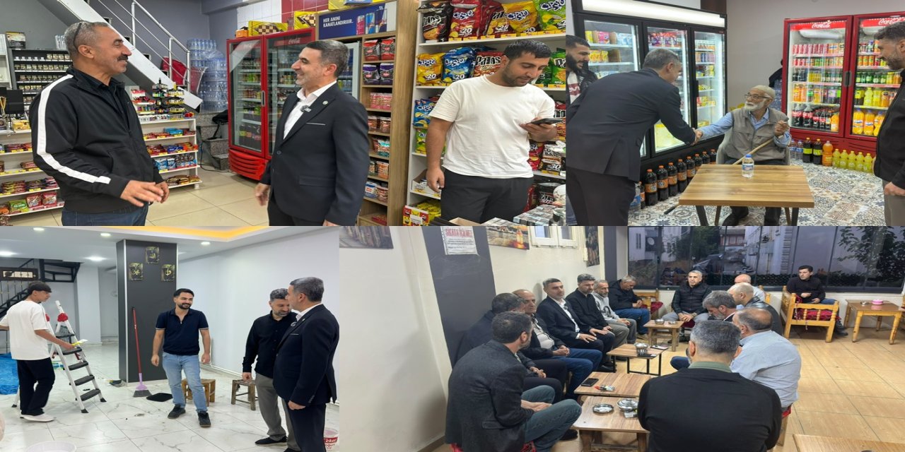 HÜDA PAR Bingöl İl Başkanlığı’ndan esnaf ziyareti