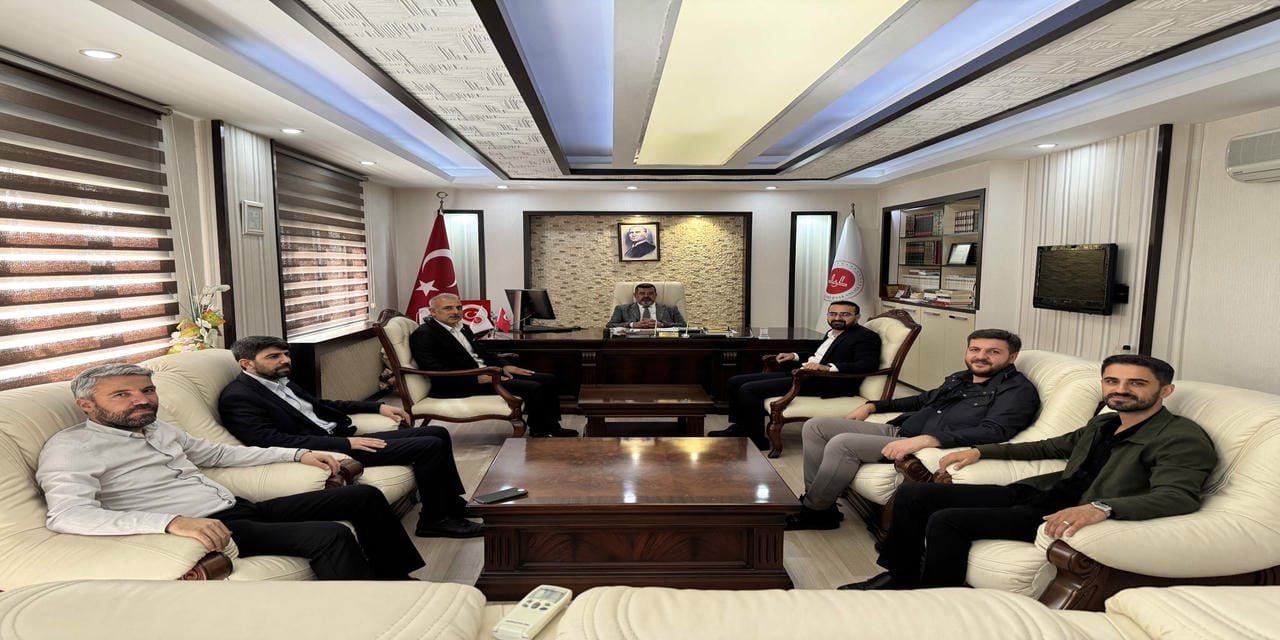 HÜDA PAR Batman İl Başkanlığından İl Müftüsü Ahmet Durmuş’a Ziyaret