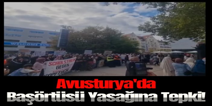 Avusturya'da başörtüsü yasağına tepki
