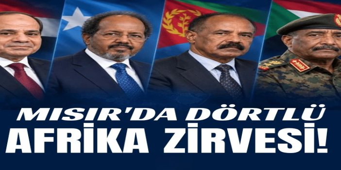 Mısır'da dörtlü Afrika zirvesi: Somali'nin toprak bütünlüğüne destek