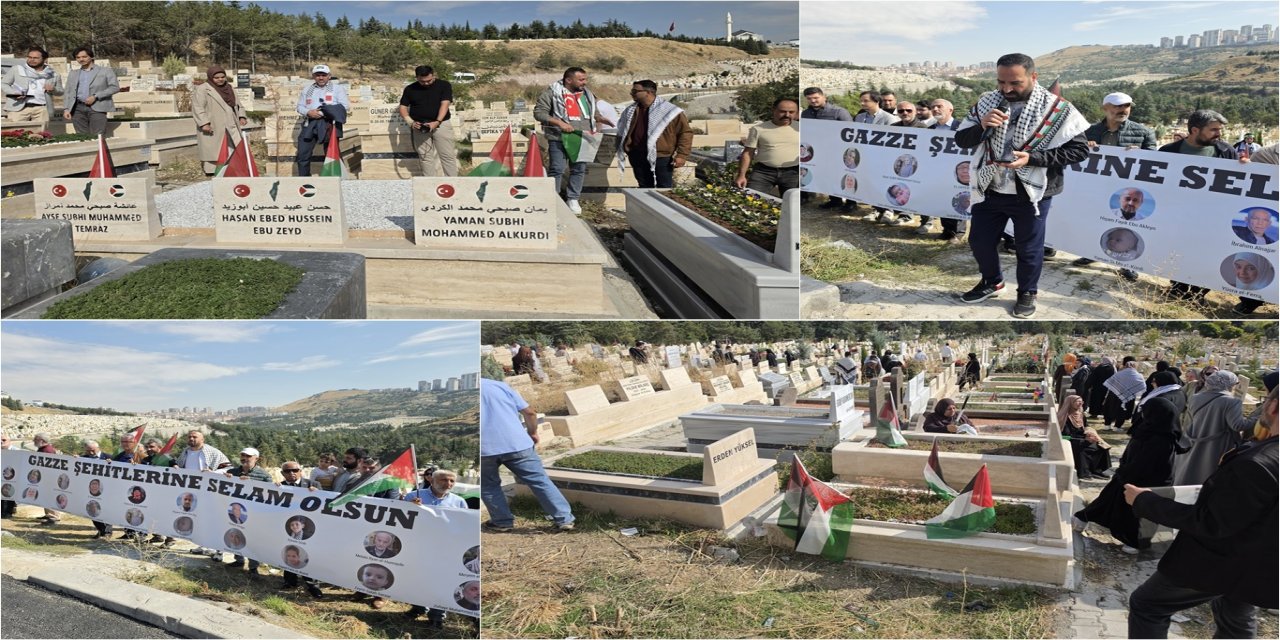Ankara'da "Gazze Şehitlerini Anma ve Dua" programı düzenlendi