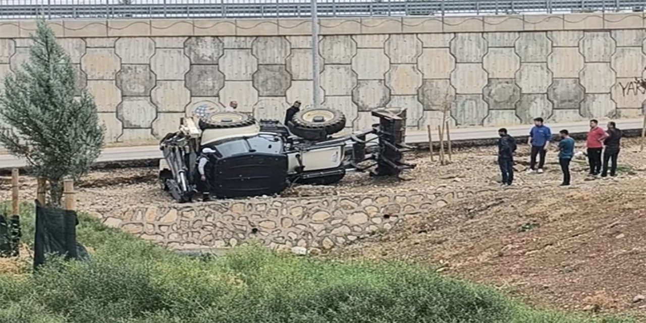 Batman'da kepçe devrildi
