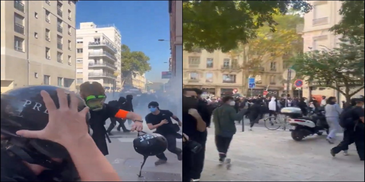 Fransa'da eğitim protestoları artarak devam ediyor: 6 bin 100 kişi gözaltına alındı