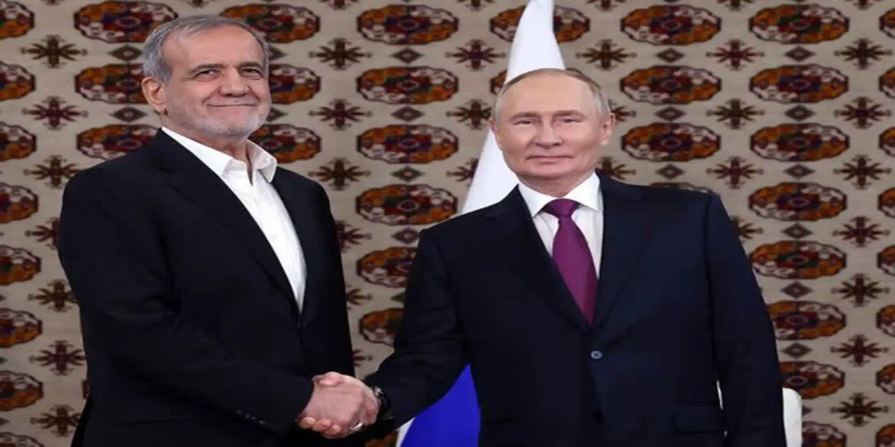 Pezeşkiyan-Putin görüşmesi Türkmenistan’da