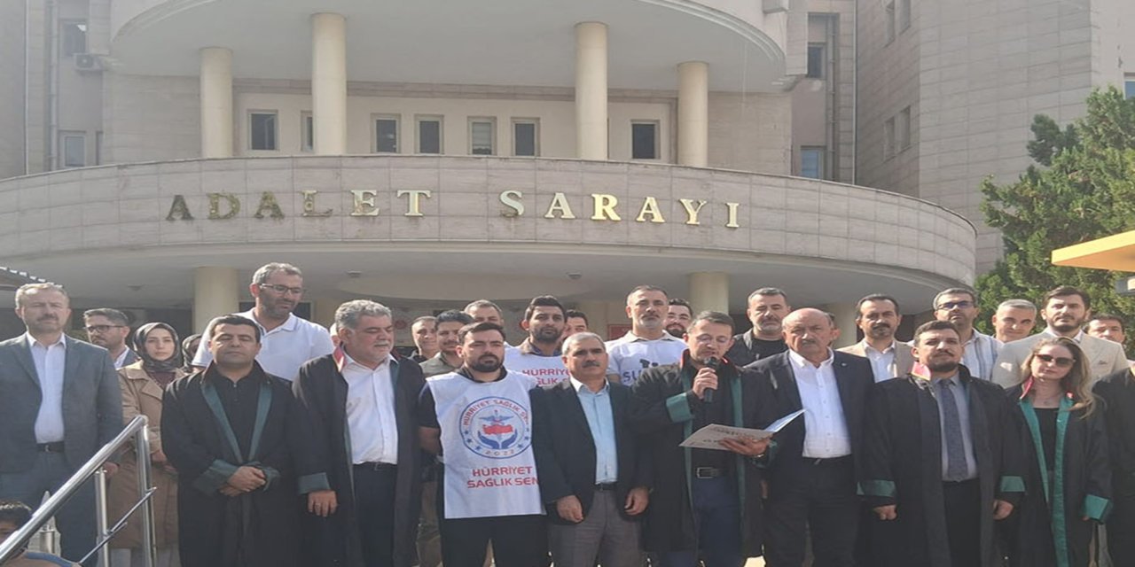 Şanlıurfa'da Gazze'deki sağlık sistemine yönelik saldırılara tepki