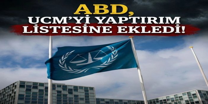 ABD, ülkeyi ve siyonistleri soruşturan UCM'yi yaptırım listesine ekledi!