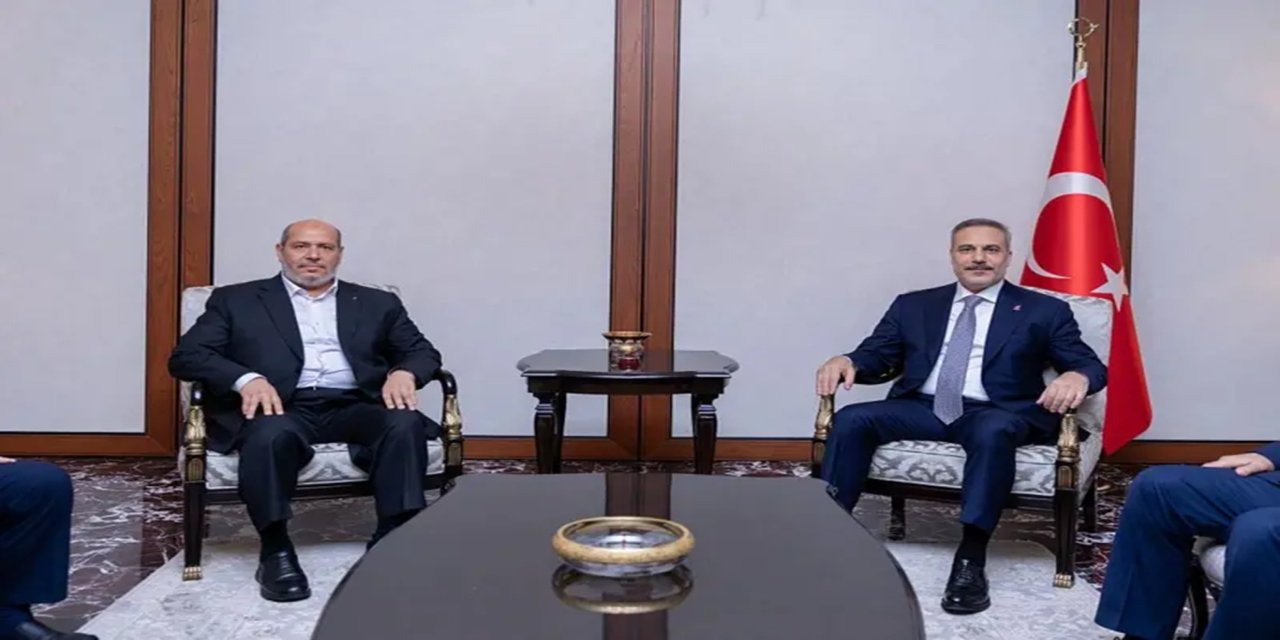 Fidan Hamas heyetini kabul etti