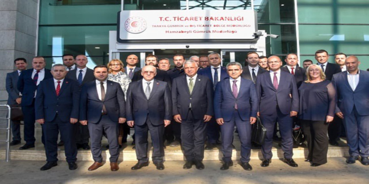 Türkiye-Bulgaristan gümrük toplantısı Hamzabeyli'de gerçekleştirildi