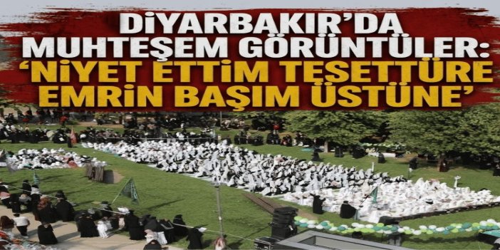 Diyarbakır'da "Niyet Ettim Tesettüre Emrin Başım Üstüne" programı düzenlendi