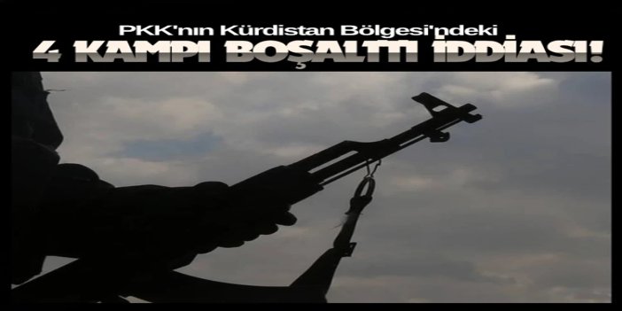 PKK'nın Kürdistan Bölgesi'ndeki 4 kampı boşalttığı iddia edildi
