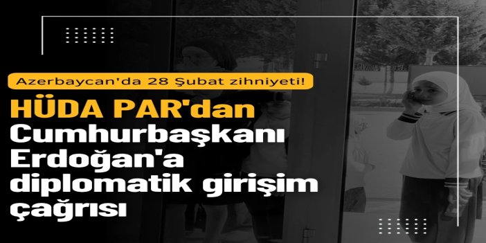 HÜDA PAR: Tesettürü engellemek ilkelliktir