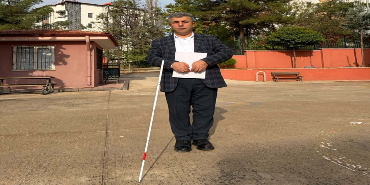 Görme engelliler için engelsiz yaşam çağrısı