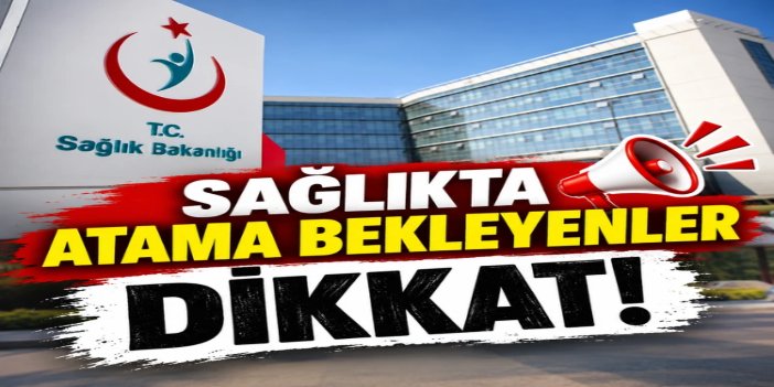 2027'de 31 bin 54 sözleşmeli sağlık personeli istihdam edilecek