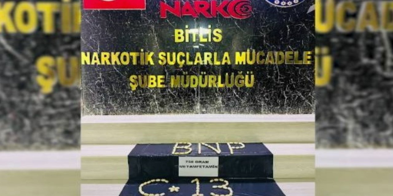 Midesinde ve bağırsaklarında 758 gram metamfetamin taşıyan şüpheli tutuklandı