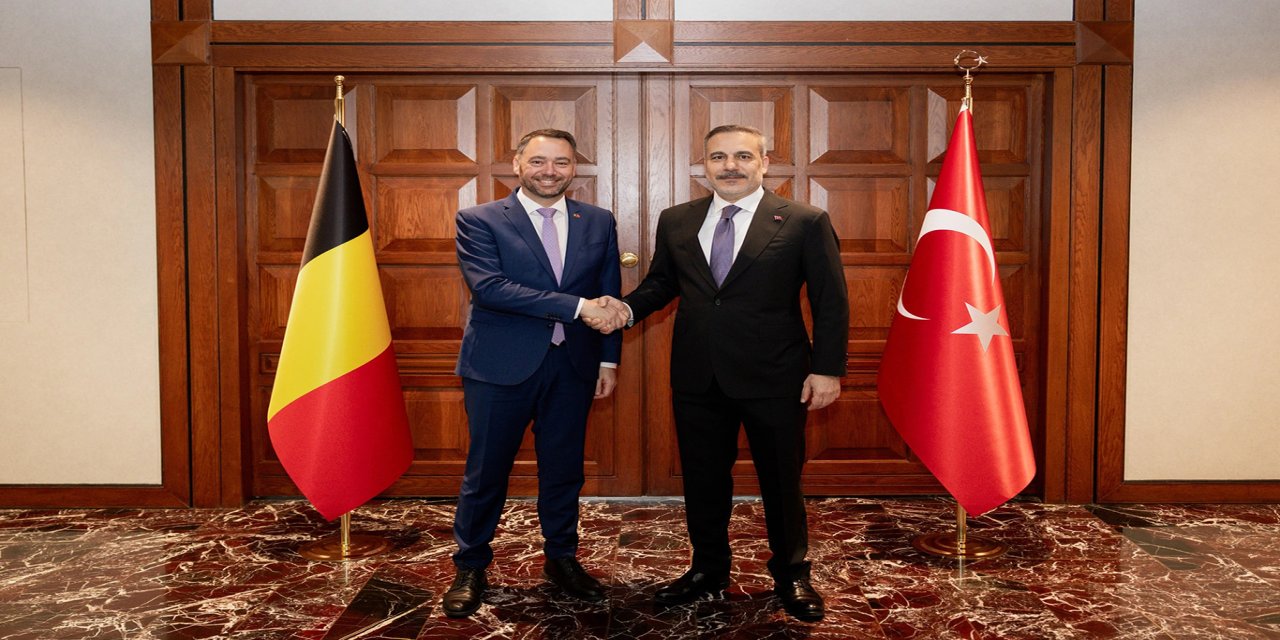 Dışişleri Bakanı Fidan, Belçikalı mevkidaşı Prevot ile görüştü