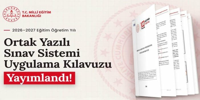 MEB’in Ortak Yazılı Sınav Sistemi 26 Ekim’de kullanıma açılıyor