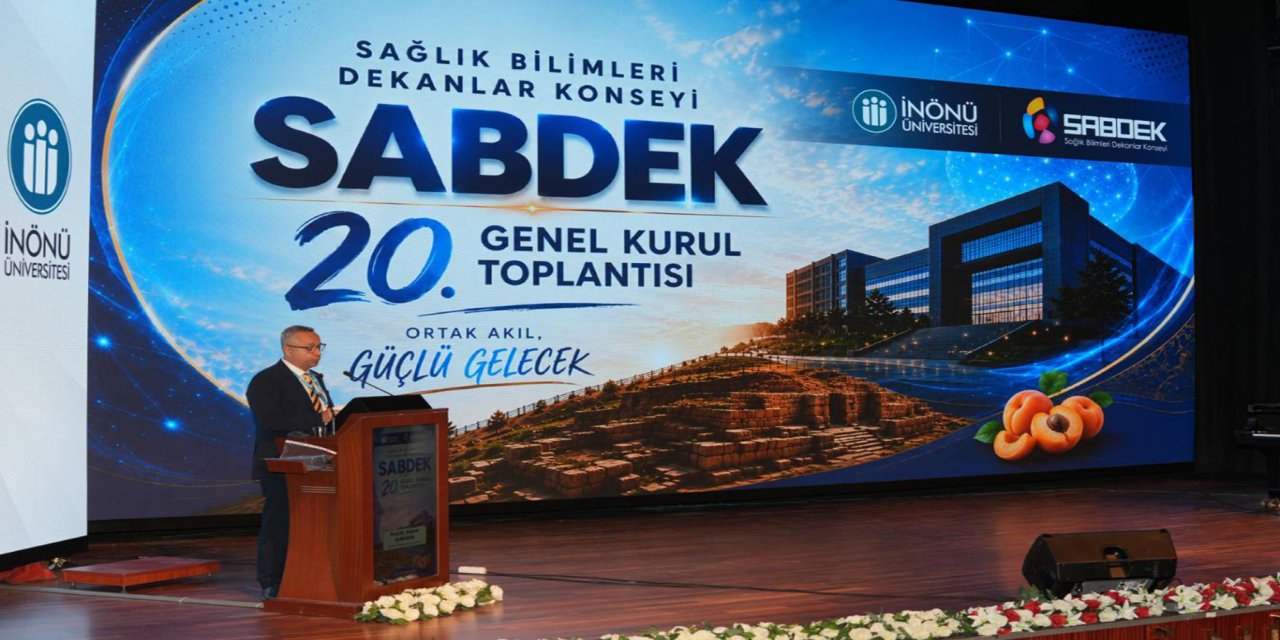 Sağlık Bilimleri Dekanlar Konseyi’nin 20. Genel Kurul toplantısı Malatya'da başladı
