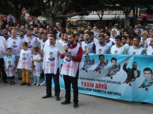 Adana’da Yasin Börü ve arkadaşlarını katleden katillerine lanet yağdı