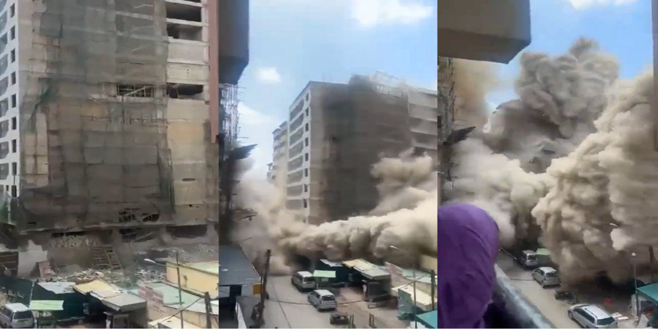 Kenya'da 18 katlı bir bina çöktü