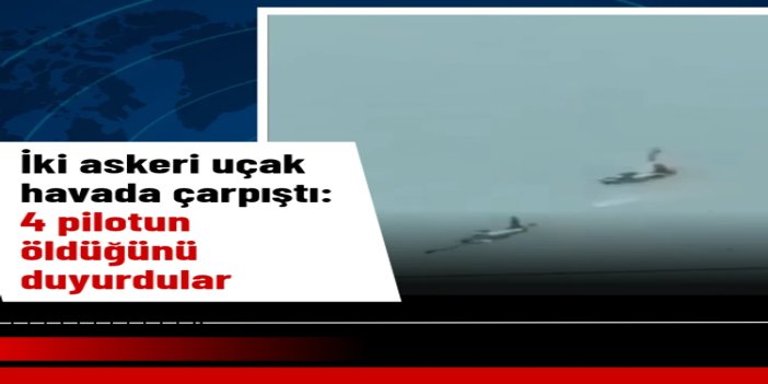 Filipinler'de iki askeri uçak havada çarpıştı: 4 pilot öldü